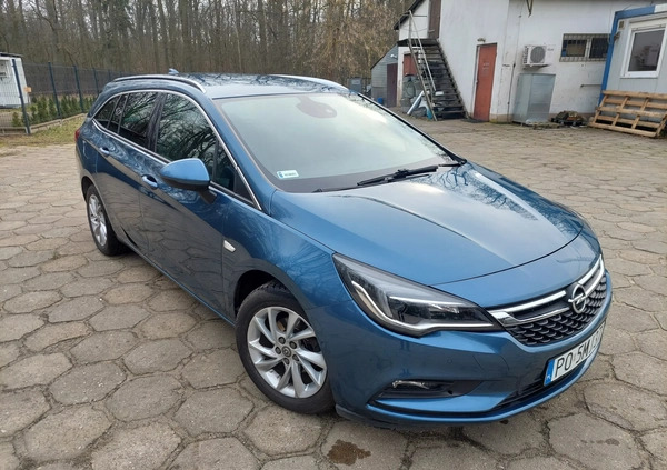 Opel Astra cena 52000 przebieg: 97000, rok produkcji 2016 z Leszno małe 191